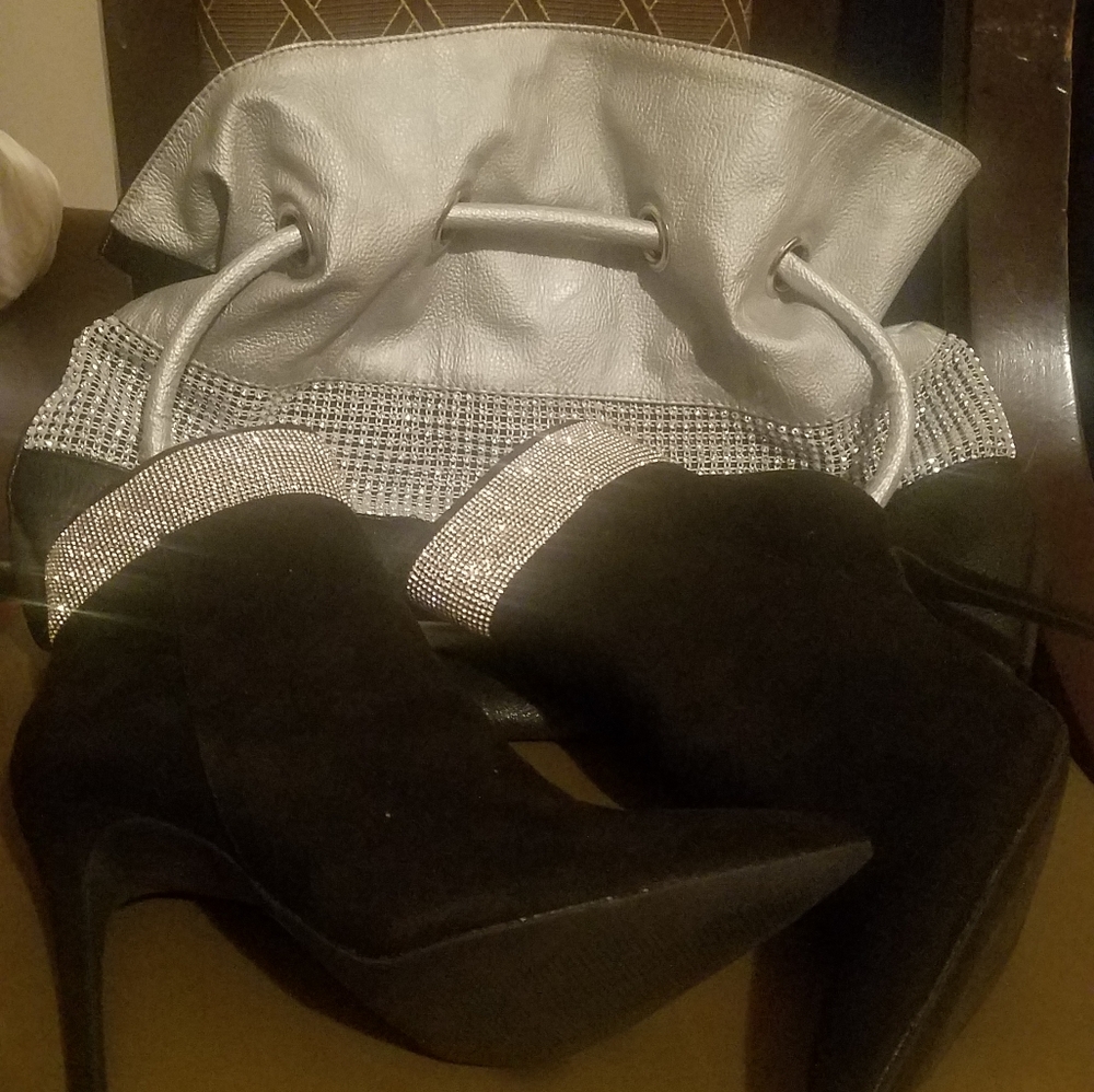Handbag and boots